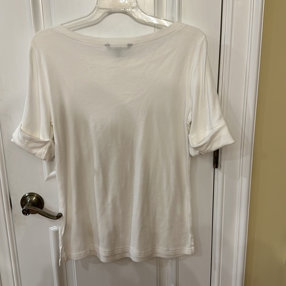 Lauren 100% White cotton shirt - Picture 3 of 3